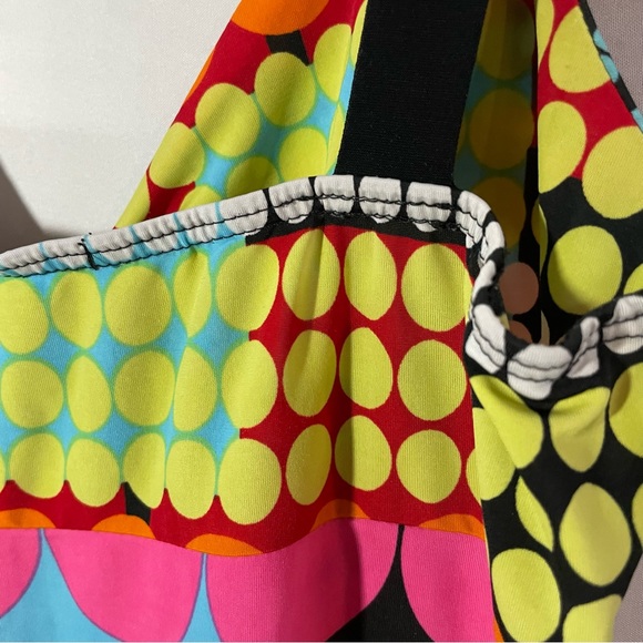 HANDMADE ITEM 🖤Created by my MIL, multicoloured tank - Picture 3 of 4